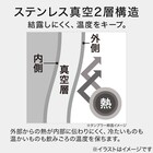 セラミックコート ステンレスタンブラー(430mL モカ) 2枚目画像