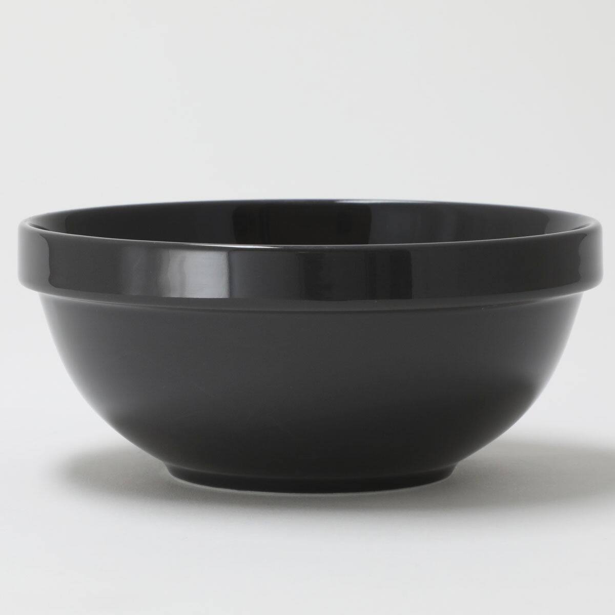 綺麗にスタッキングできるボウル 15cm(DAY Value ダークグレー