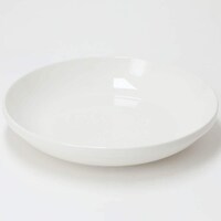 綺麗にスタッキングできる深皿 23cm(DAY Value ホワイト)