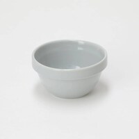 綺麗にスタッキングできるボウル 9cm(DAY Value ライトグレー)