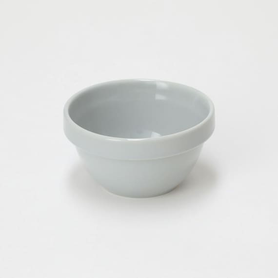 綺麗にスタッキングできるお皿 DAY Valueシリーズ ライトグレー色5種10点セット 6枚目画像