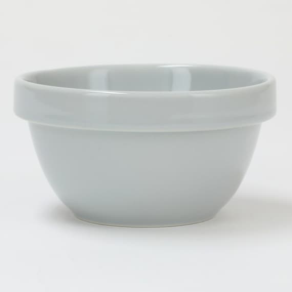 綺麗にスタッキングできるお皿 DAY Valueシリーズ ライトグレー色5点セット 4枚目画像