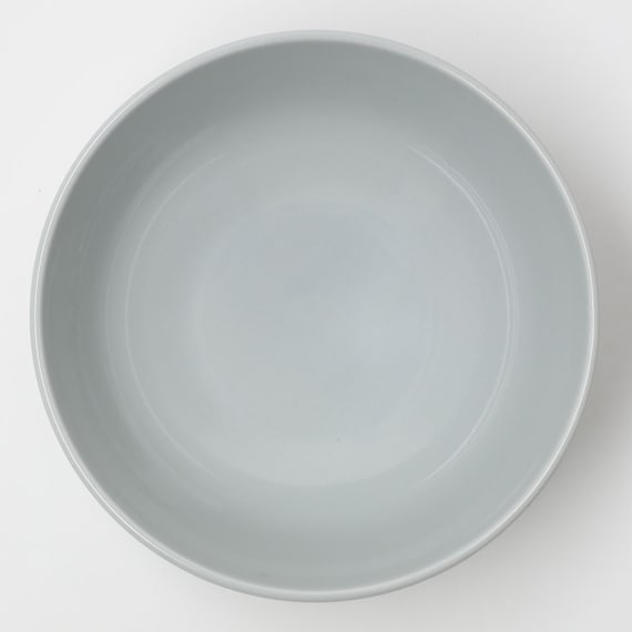 綺麗にスタッキングできるお皿 DAY Valueシリーズ ライトグレー色5点セット 7枚目画像