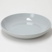 綺麗にスタッキングできる深皿 23cm(DAY Value ライトグレー)