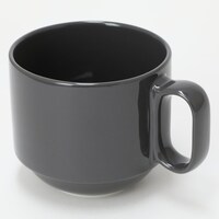 綺麗にスタッキングできるマグ(DAY Value ダークグレー)