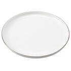 ボーンチャイナ 丸皿(シルバーライン 24cm BC013) 1枚目画像