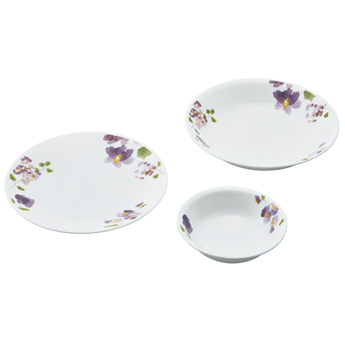 CORELLE - コレール中皿バイオレットミスト5枚ボウル5個 CORELLE バイオレットミスト — PEARL LIFE 公式オンラインショップ