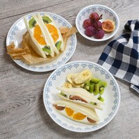 コレール 中皿・深皿・小ボウル 3個セット(パッチワーク)