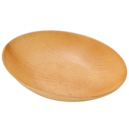 乾きやすい木製風 撥水オーバルボウル