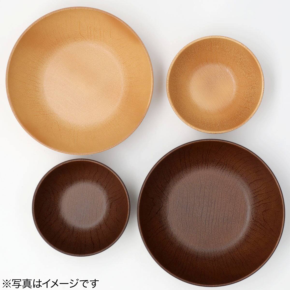 乾きやすい木製風 撥水ボウル(18cm ダークブラウン) | ニトリネット 乾きやすい木製風 撥水ボウル(18cm ダークブラウン) | ニトリネット