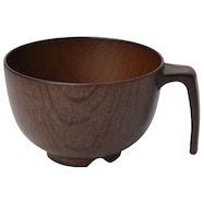 持ちやすい持ち手付き汁椀