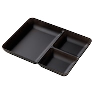 まるっと撥水 陶器風角型ランチプレート