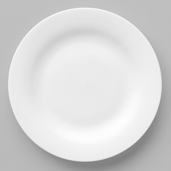 ボーンチャイナ 丸皿(18cm BC011) 3枚目画像