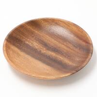 13cmラウンドプレートG(アカシア)