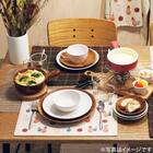 13cmラウンドプレートG(アカシア) 6枚目画像