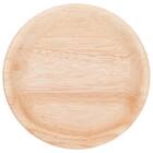 木製丸皿(ラバー 12cm VD) 4枚目画像