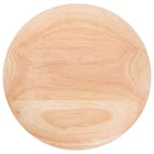 木製丸皿(ラバー 12cm VD) 5枚目画像