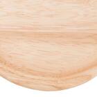 木製丸皿(ラバー 12cm VD) 6枚目画像