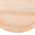 木製丸皿(ラバー 12cm VD) 6枚目画像