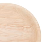 木製丸皿(ラバー 12cm VD) 7枚目画像