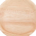 木製丸皿(ラバー 12cm VD) 8枚目画像