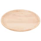 木製丸皿(ラバー 18cm VD) 1枚目画像