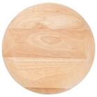 木製丸皿(ラバー 18cm VD) 5枚目画像