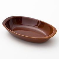 オーブンウェア グラタン皿S(飴釉) ニトリ