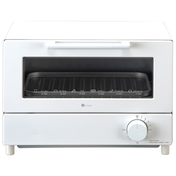 【家電4点セット 西日本用】電子レンジ+炊飯器+ケトル+トースター ホワイト 7枚目画像