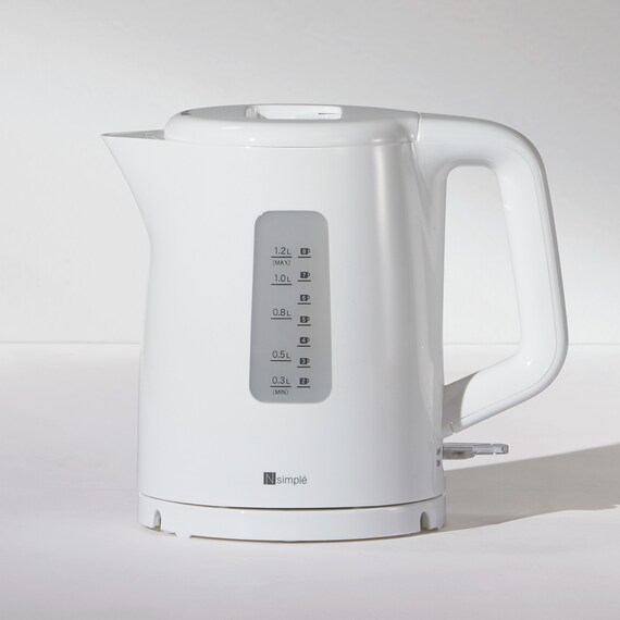 【家電4点セット 西日本用】電子レンジ+炊飯器+ケトル+トースター ホワイト 9枚目画像