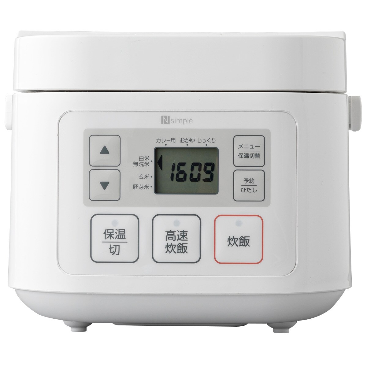 3合炊きマイコン炊飯ジャー Nティニー(SNA5WH)通販 ニトリネット【公式】 家具・インテリア通販 3合炊きマイコン炊飯ジャー Nティニー(SNA5WH)通販 ニトリネット【公式】 家具・インテリア通販