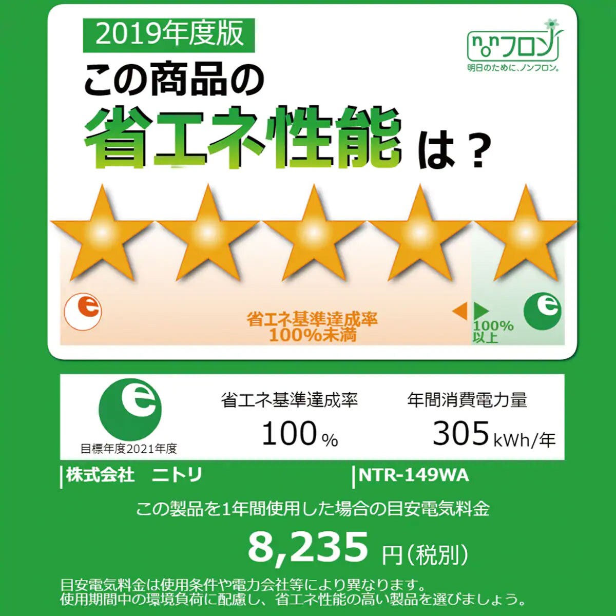 149l容量 ファン式2ドア冷蔵庫 Ntr 149wa 通販 ニトリネット 公式 家具 インテリア通販 149l容量 ファン式2ドア冷蔵庫 Ntr 149wa 通販 ニトリネット 公式 家具 インテリア通販