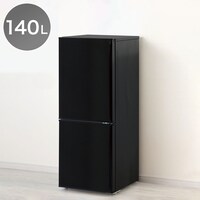 140L 霜取り不要 2ドア冷蔵庫 BK(NTR-140)リサイクル回収あり