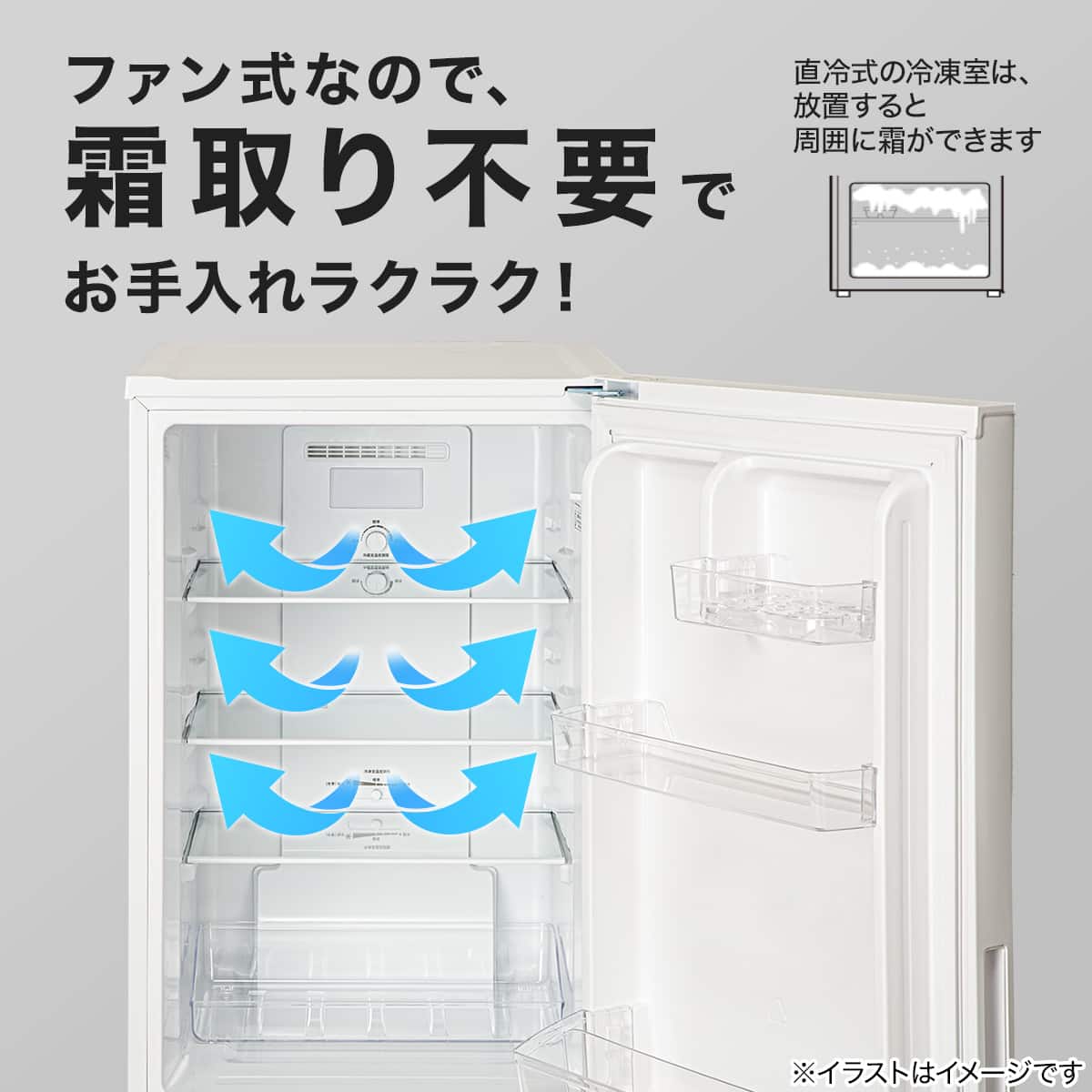 179L 2ドア霜取り不要冷凍冷蔵庫(NR-179DR ホワイト) リサイクル回収