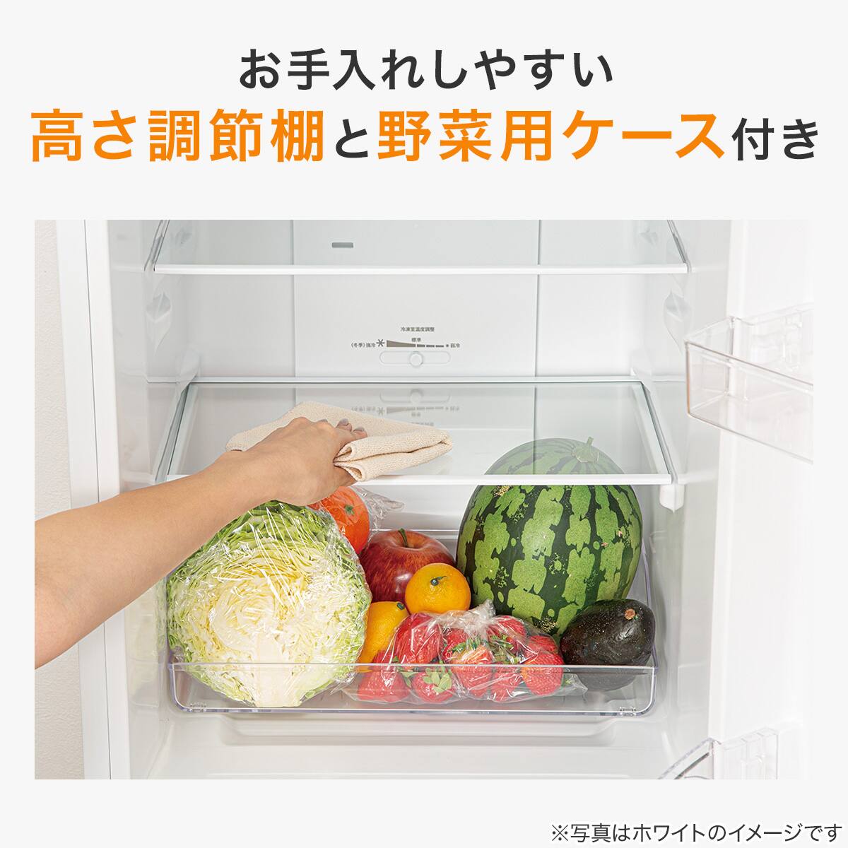 179L 2ドア霜取り不要冷凍冷蔵庫(NR-179DR ブラック) 延長保証付き