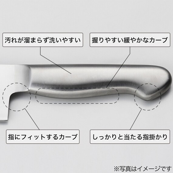 オールステンレス 出刃包丁(Days) 2枚目画像