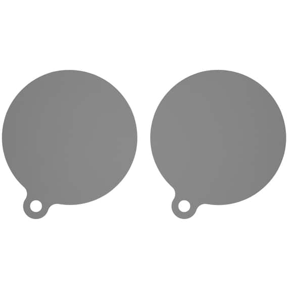 IH用フラットマットN(21cm 2枚入 グレー) 1枚目画像