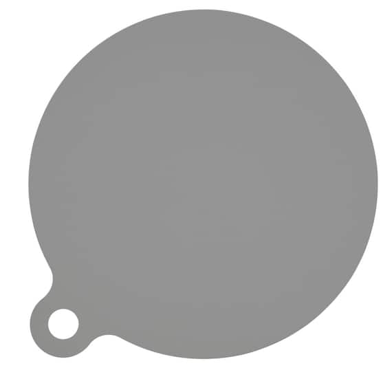 IH用フラットマットN(21cm 2枚入 グレー) 2枚目画像