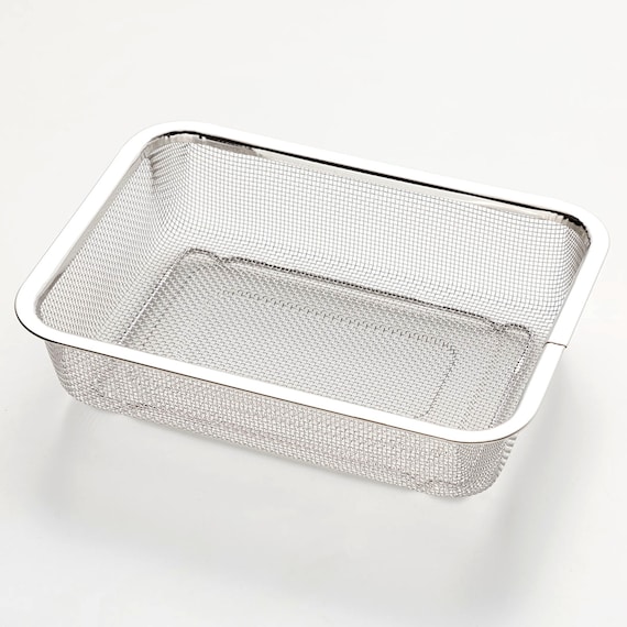 お料理はかどる脚付き角ザル(1/2サイズ) 1枚目画像