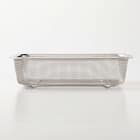 お料理はかどる脚付き角ザル(1/2サイズ) 2枚目画像