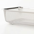 お料理はかどる脚付き角ザル(1/2サイズ) 5枚目画像