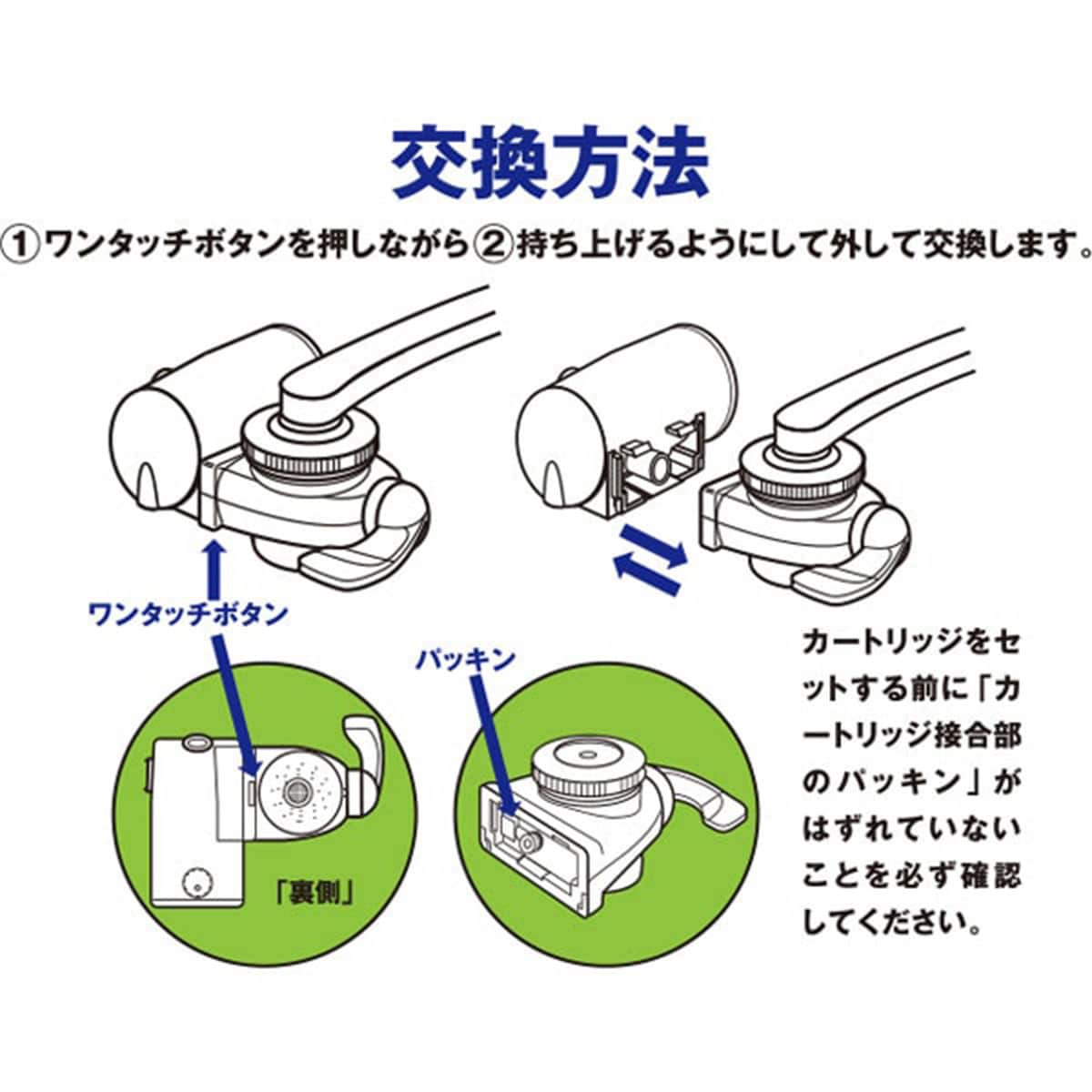 クリンスイ　交換用カートリッジ(PPC4440-NT)