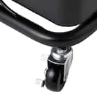 3段とも高さ調節ができるキッチンワゴン (ブラック)【スチールワゴン トロリ3】 13枚目画像