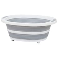 まな板にもなれる 抗菌折りたたみ洗いおけ(8L)