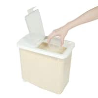 密閉式米びつ 12Kg(ミッペイシキコメビツ12kg)