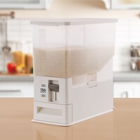 計量米びつ ホワイト 計量単位1合(SS-12kg)