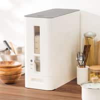 計量米びつ ホワイト 計量単位1合(HG-12kg)
