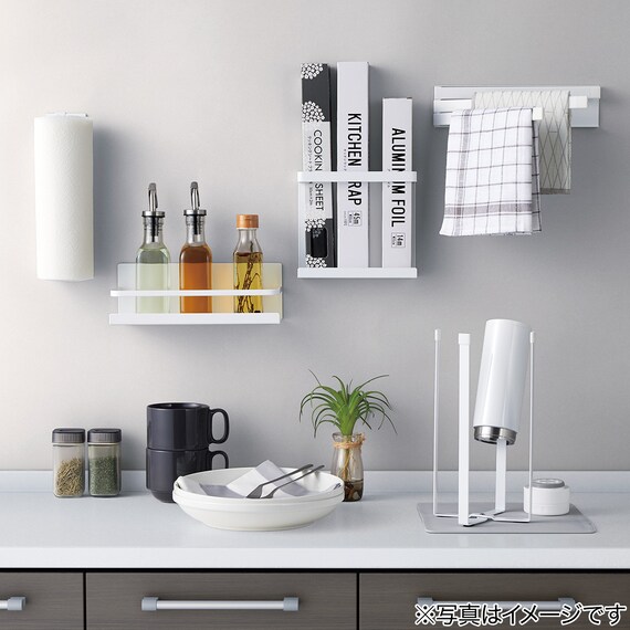 マグネット布巾ハンガー(FLAT ホワイト) 12枚目画像