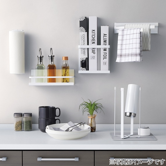 マグネット布巾ハンガー(FLAT ホワイト) 12枚目画像