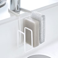 蛇口に掛けるスポンジホルダー FLAT(WH)